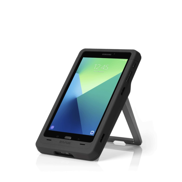 NE360T com o dispositivo Samsung voltado para a esquerda