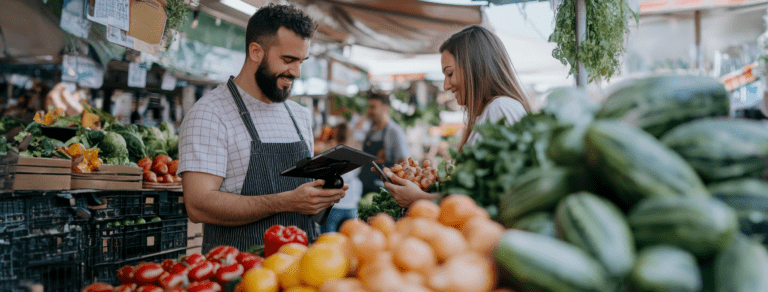 5 maneiras de o PDV móvel aumentar as vendas para os vendedores de mercados agrícolas (+ soluções de hardware)