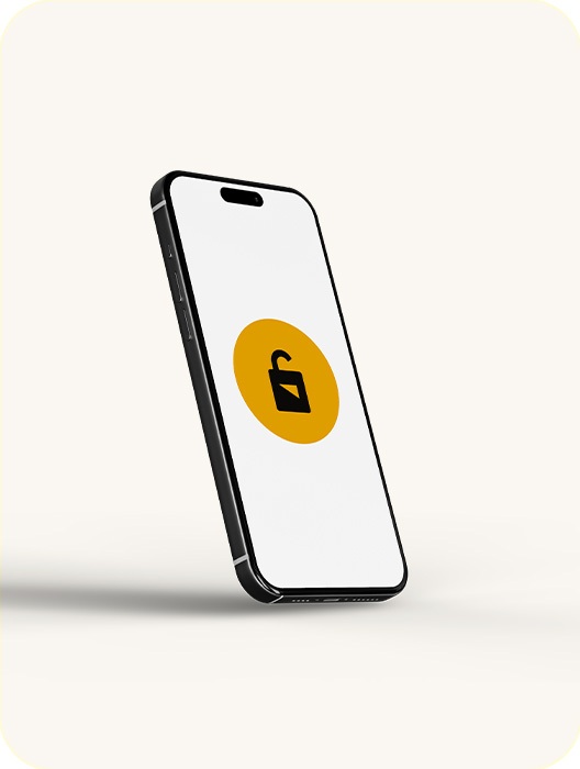 InVue Padlock sendo desbloqueado com um OneKEY