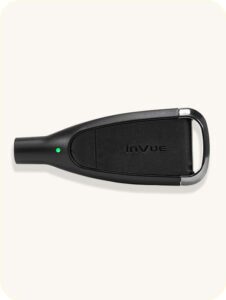 LIVE Cam Lock protege os relógios em um suporte