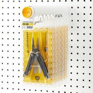 T1000 display dispensador com várias ferramentas para pendurar mercadorias com segurança