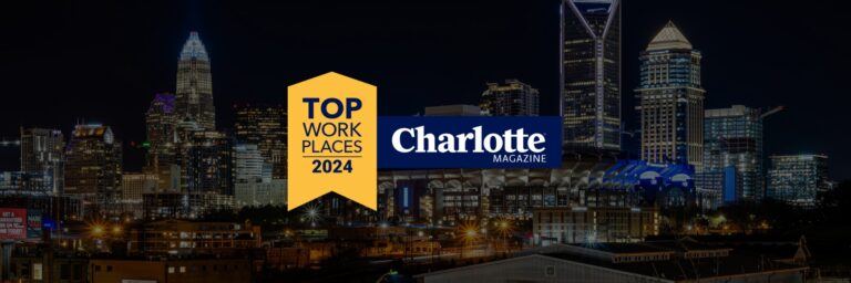 InVue Nomeada como uma das melhores empresas para se trabalhar em Charlotte em 2024