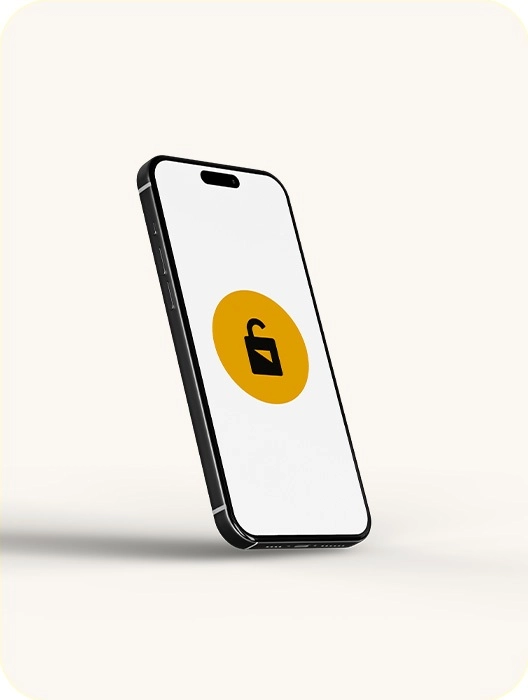 InVue Padlock sendo desbloqueado com um OneKEY