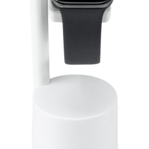 Smartwatch em tela de segurança branca