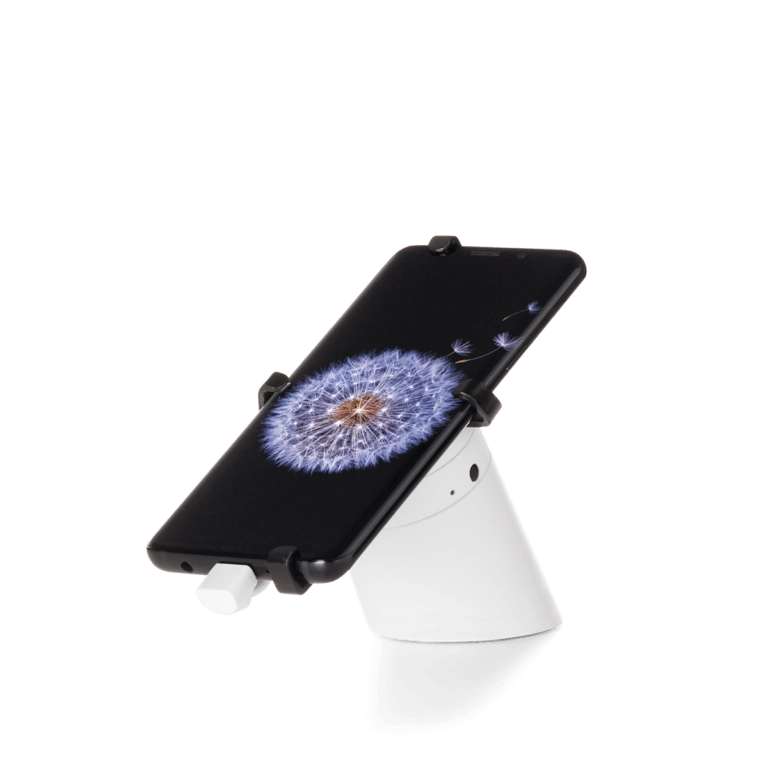 One40 OnePOD exibe um telefone Samsung