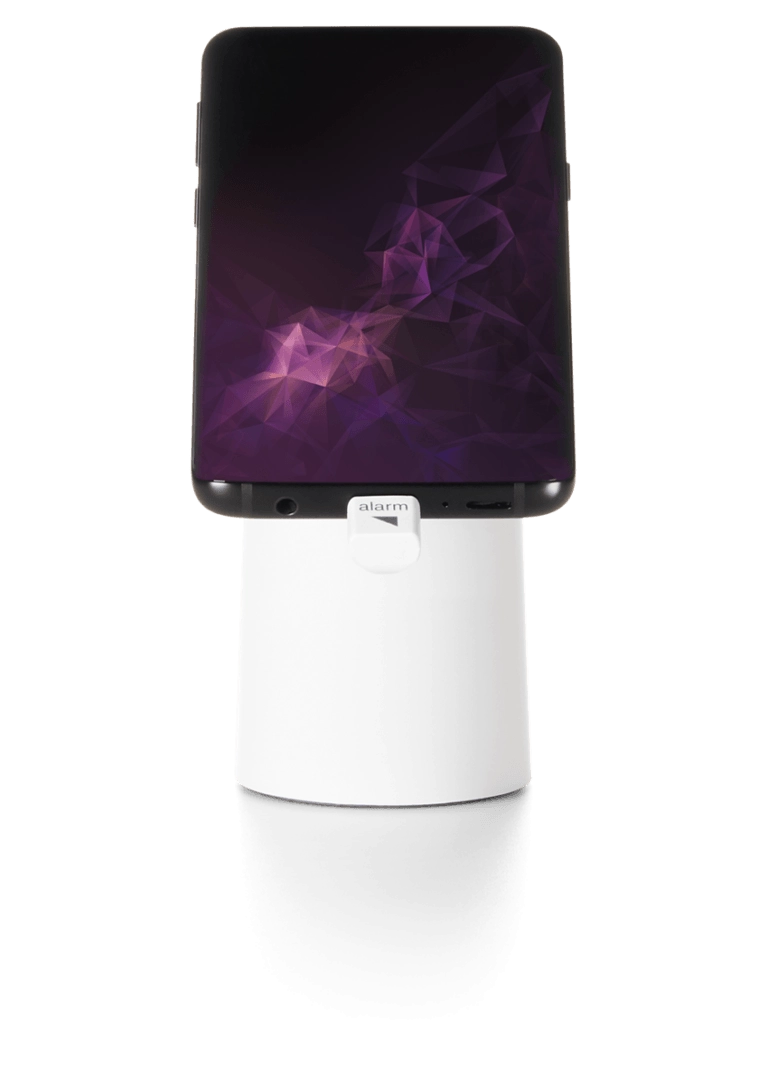 OnePOD One65 com um Galaxy S9