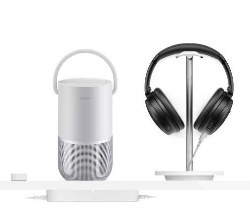 Alto-falantes e fones de ouvido Bose protegidos por Zips