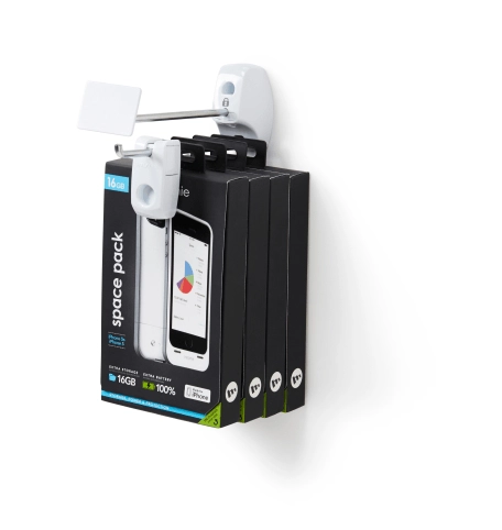 Tela Flex Lock com acessórios para telefone