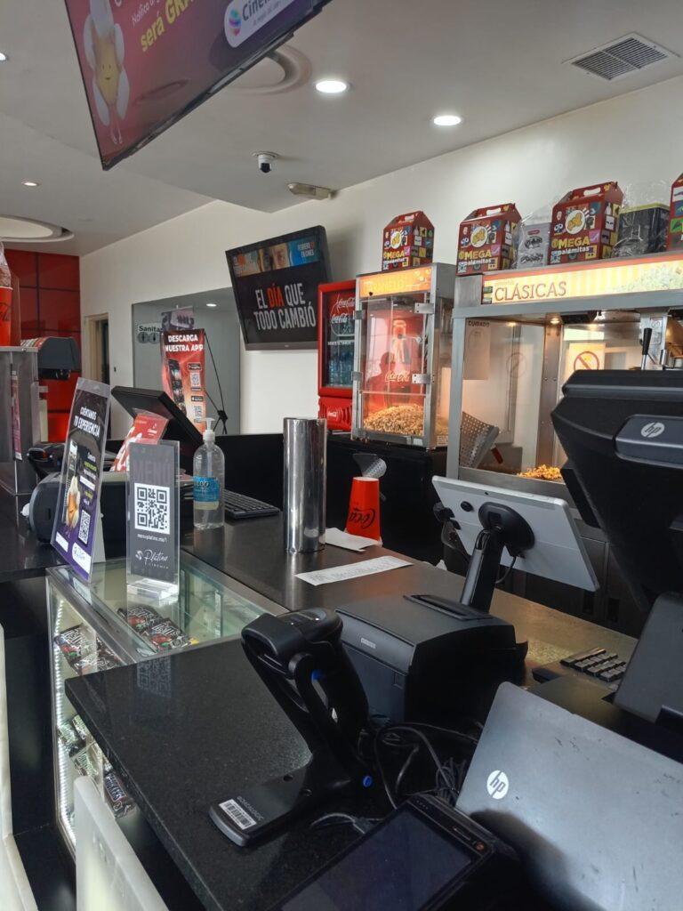 Suportes para tablets NE150 no Cinemax