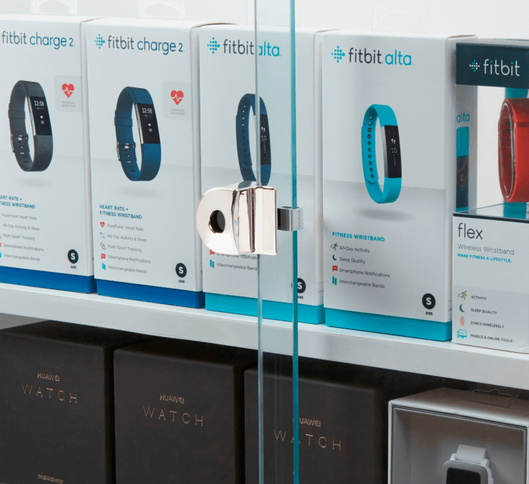 L410 Trava deslizante de travamento automático para portas de vidro