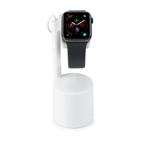 Smartwatch em tela de segurança branca