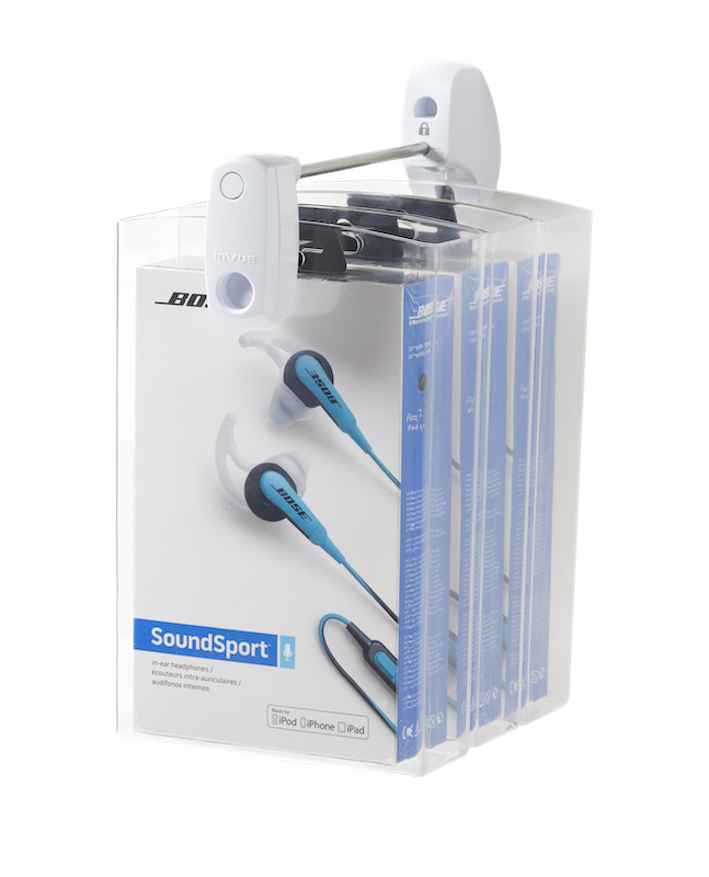 Merchandise Display Security - Segurança completa para fones de ouvido e earbuds