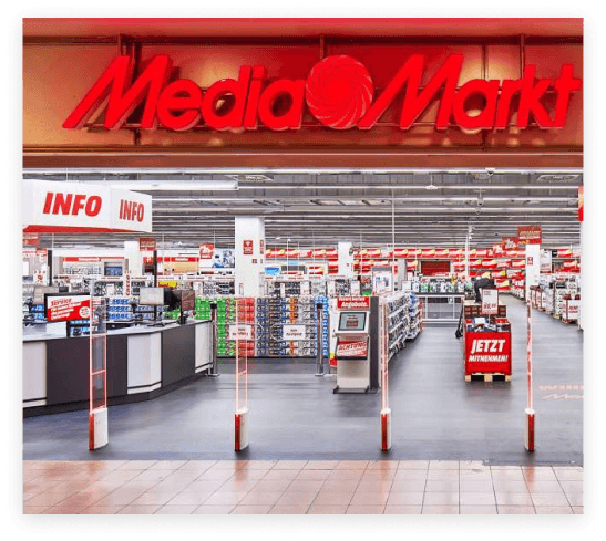 Frente da loja MediaMarkt