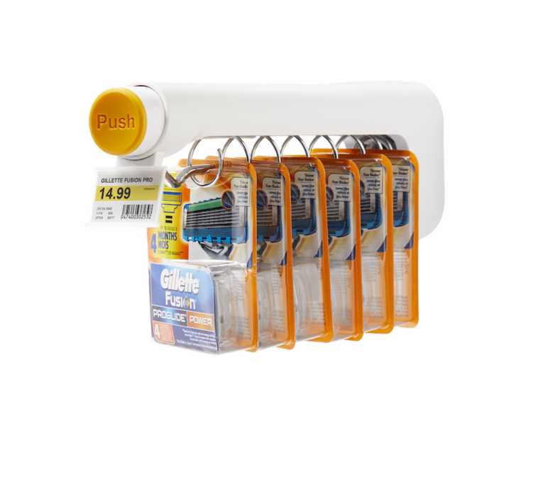 T1000 Dispensador de autoatendimento com retardo de tempo para mercadorias penduradas