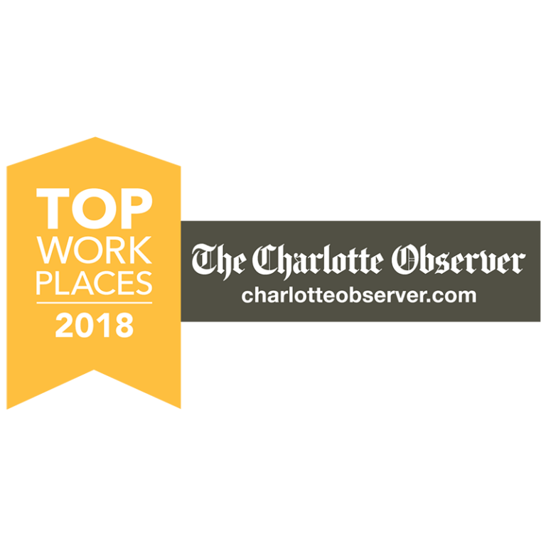 InVue Nomeada como um dos melhores locais de trabalho de 2018 em Charlotte, NC