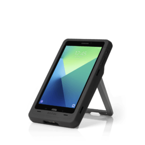 NE360T com o dispositivo Samsung voltado para a esquerda