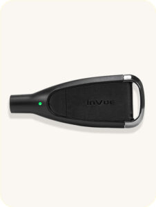 LIVE Cam Lock protege os relógios em um suporte