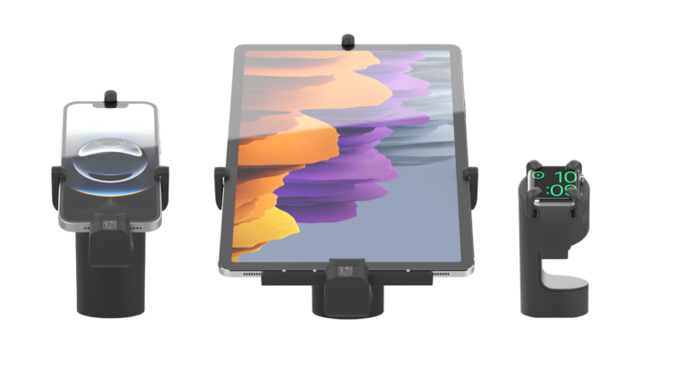 A solução OnePOD para telefones, tablets e dispositivos vestíveis para exibição segura