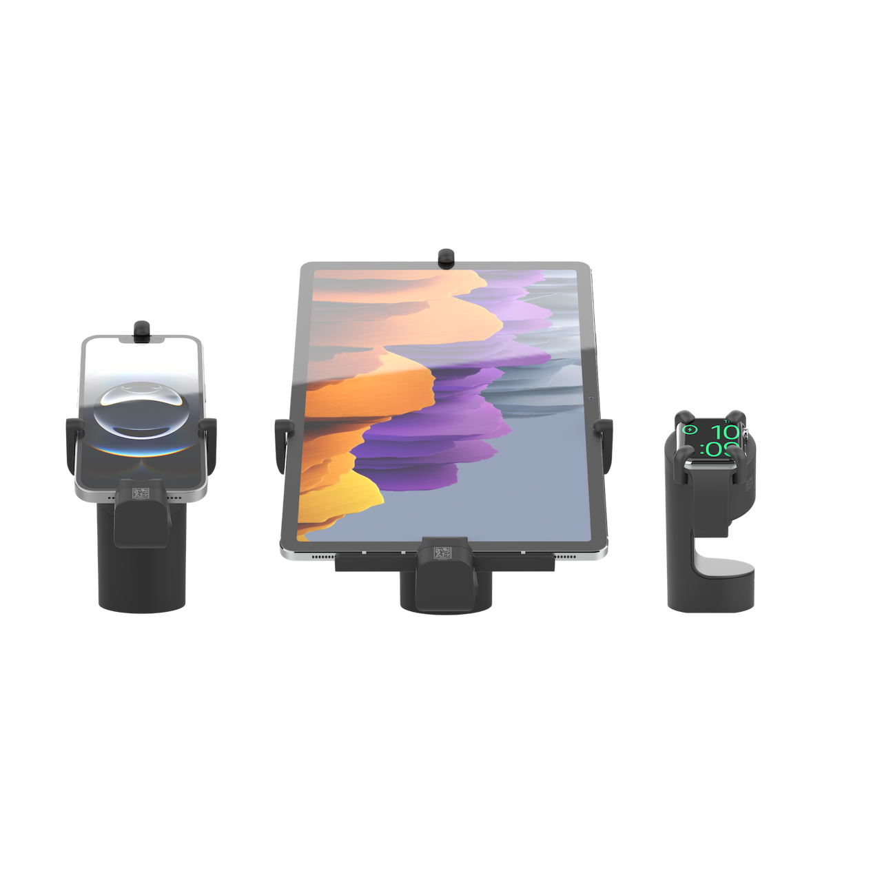 A solução OnePOD para telefones, tablets e dispositivos vestíveis para exibição segura